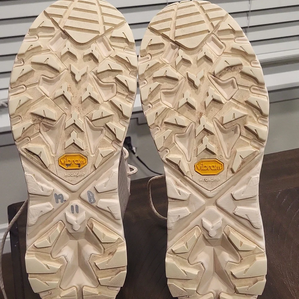 Hoka One One Men's Athletic Sneakers in Off-White/Cream